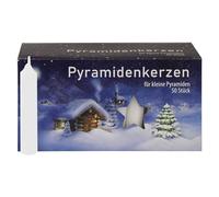 Jeka Pyramid Candles Pack of 50 White