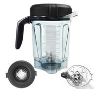 Jekasy 64oz Low-Profile for vitamix 750 Replacement Container,5000 5200 6300 7500 VM0158a VM0197,Fit for Vitamix Blender Pitcher G/Classic C/Commercial/Explorian Series Etc