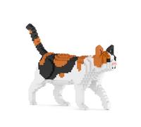 JEKCA Cat 11S-M01B | Calico Cat Plastic Building Blocks | Age 14+