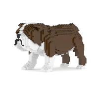 JEKCA English Bulldog 01S-M01 | Plastic Building Blocks | Age 14+