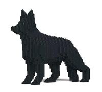 JEKCA German Shepherd 01S-M03 | Dog Plastic Building Blocks | Age 14+