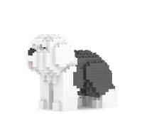 JEKCA Old English Sheepdog Mini 01S | Plastic Building Blocks | Age 14+