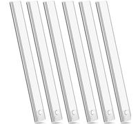 JEKEMORYE Under Cupboard Kitchen Lights LED - Warm 30CM 6 Pack - with USB Cables