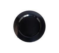 JEKKAH Air Outlet Abs Central Air Conditioning Indoor Exhaust Round Cover Mesh Cover Plastic Decoration Ventilation Constant Force Black(75mm,Disc air vents)