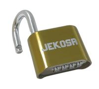 Jekosa® JKC50 [Waterproof] Heavy Duty Combination Padlock Outdoor - [No Key] 4 Digit Code Lock for Sheds, Gates, Lockers, Hasps