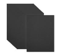 JEKUGOT 100 Sheets Black Paper Card A4, Craft Paper Heavyweight Printer Paper Cardstock, Black Card Stock Printer Paper for Invitations, Menus, Wedding, DIY Cards, Halloween