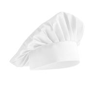 JEKUGOT Chef Hat Breathable Cotton White Uniforms Baker Cooking Hat Adjustable Elastic Kitchen Chef Cap Gastro Hats for Adults House Hotel Restaurant Use