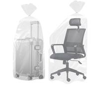 JEKUGOT Extra Large Clear Plastic Storage Bags, 3PCS 90 * 120CM Flat Large Plastic Bags, Apply to Quilts, Suitcases, Plush Toys, Office Chairs