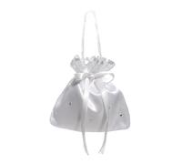 JEKUGOT Lvory Wedding Bags White Bridesmaid Bags Bridal Bags Wedding Bridal Bags Communion Bags Communion Accessories for Girls