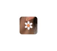 Jekvill Flower Earrings for Women Bouquet Dangle Earrings Daisy Earrings Fun Clay Earrings Lightweight Handmade Earrings Spring Floral Earrings Summer Beach Earrings Jewelry Gifts, Polymer Clay, No