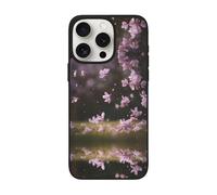 JEKYDOSD Pink Lilac Petals Print 6.7in for iPhone 15 Pro Max Case,6.1in for iPhone 15 Pro