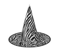 JEKYDOSD Zebra Print Print Halloween Hat Spooky Party Accessory, Carnivals Masquerade Balls