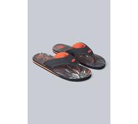 Jekyl All Over Printed Lightweight Flip Flop Animal Burnt Orange 7