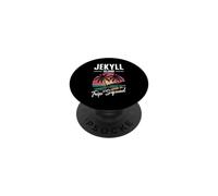 Jekyll Island Fan Summer Vacation Trip Squad Jekyll Island PopSockets Adhesive PopGrip