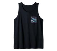 JEKYLL ISLAND GA DOLPHIN LOVER COLORFUL BEACH SOUVENIR Tank Top