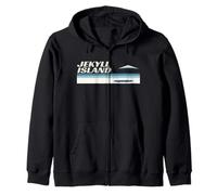 Jekyll Island Georgia Accent/Jekyll Island GA Zip Hoodie