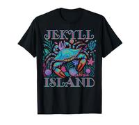 JEKYLL ISLAND GEORGIA COLORFUL BLUE CRAB SUMMER BEACH GIFTS T-Shirt