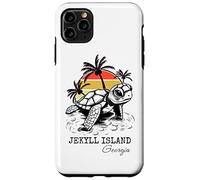 Jekyll Island Georgia Sea Turtle Preserve 70s Retro Style Case for iPhone 11 Pro Max