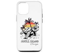Jekyll Island Georgia Sea Turtle Preserve 70s Retro Style Case for iPhone 12/12 Pro