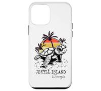 Jekyll Island Georgia Sea Turtle Preserve 70s Retro Style Case for iPhone 12 mini