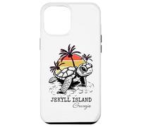 Jekyll Island Georgia Sea Turtle Preserve 70s Retro Style Case for iPhone 12 Pro Max
