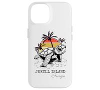 Jekyll Island Georgia Sea Turtle Preserve 70s Retro Style Case for iPhone 14
