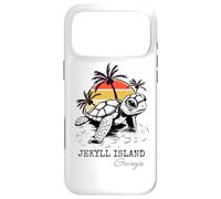 Jekyll Island Georgia Sea Turtle Preserve 70s Retro Style Case for iPhone 17 Pro Max