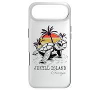 Jekyll Island Georgia Sea Turtle Preserve 70s Retro Style Case for iPhone Air