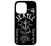 Jekyll Island Souvenir, Compass Rose, Nautical Sailing Boat Case for iPhone 14 Pro Max