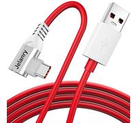 Jelanry OnePlus Warp Charging Cable Elbow, 6FT 65W 80W SUPERVOOC USB Type C Cable for OnePlus 11 10 Pro Dash Charging Cable Rapid Data Syncing Rubber Fast Charger Cable for OnePlus 8T 7 Pro Nord 2 2T