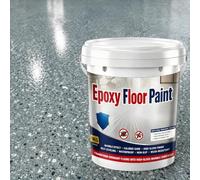 Jelaqmot 1KG Epoxy Color Sand Floor Paint, Self-Leveling Waterproof，Beige
