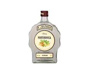 Jelinek Bierbrand Brandy 700ml 42% ABV Made by Distilling Fresh Porter Black Beer to a High Strength