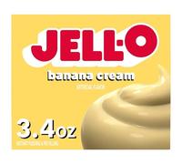 Jell-O Banana Cream Pudding and Pie Filling 96g