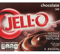 Jell-o Chocolate Instant Pudding & Pie Filling, 5.9 oz (Pack of 4)