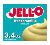 JELL-O FRENCH VANILLA INSTANT PUDDING AND PIE FILLING 1 x 96g