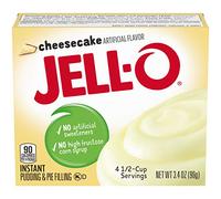 Jell-O Instant Pudding and Pie Filling, Cheesecake, 3.4-Ounce Boxes (Pack of 6) by JELL-O