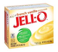 Jell-O Instant Pudding And Pie Filling, French Vanilla, 3.4Ounce Boxes (Pack Of 6)