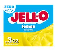 JELL-O JELLO Jell-O Sugar Free Lemon Low Calorie Gelatin Dessert 1 X 8.5g Box Jello, 1 Units