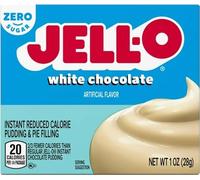 JELL-O JELLO Jello Sugar Free White Chocolate Pudding Mix 1 Ounce, 1 Units