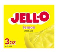 Jell-O Lemon Gelatin Dessert Mix, 3 oz Box