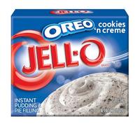 Jell-O Oreo Cookies and Cream Instant Pudding and Pie Filling 119g