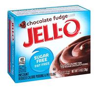 Jell-O Sugarfree Instant Pudding & Pie Filling, Chocolate Fudge, 1.4Ounce Boxes (Pack Of 6)