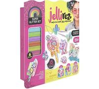 Jelli Rez Super Glitter Set, Jewellery-Making, Craft Kit, Gift for Children Aged 8 Years and Over