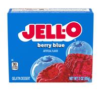 Jello Berry Blue Gelatin Dessert JellO 3oz 85g American Jelly Jello