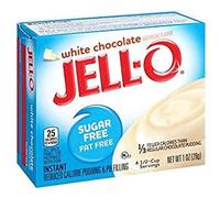 Jello Sugar Free White Chocolate Pudding 28 g (Pack of 3), Fat Free, Low Carb