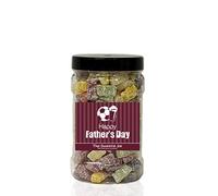 JELLY BABIES 1.2kg SMALL Sweet Jar - A Personalised Gift Jar filled with your favourite Retro Sweets! (Happy Father’s Day)
