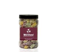 Jelly Babies 1.3kg Small Sweet Jar - A Personalised Gift Jar Filled with Your Favourite Retro Sweets! (Well Done)