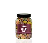 Jelly Babies 1.9kg Medium Sweet Jar - A Personalised Gift Jar Filled with Your Favourite Retro Sweets! (Thank You)