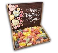 Jelly Babies Happy Mothers Day Sweets Gift Box Hamper (KRAFT MOTHERS DAY FRONT)
