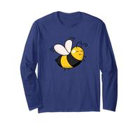 Jelly Bean Bee Cute Candy Animal Pun Art | Funny Sweet Buzz Long Sleeve T-Shirt